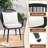 3-Piece All-Weather Woven Rope Bistro Set with Cushions & Side Table – Ideal for Patio, Deck, Balcony, Poolside-245643156