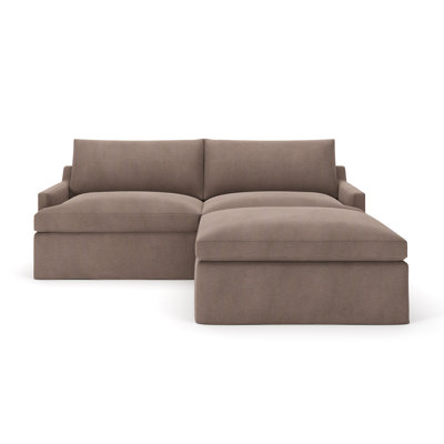 Wrenley 3-Piece Slipcovered Modular Sectional by Birch Lane