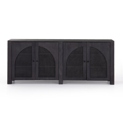 Silfa Cane and Solid Wood Sideboard