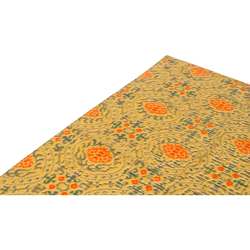 Hand Knotted Wool Ikat Indoor Rug