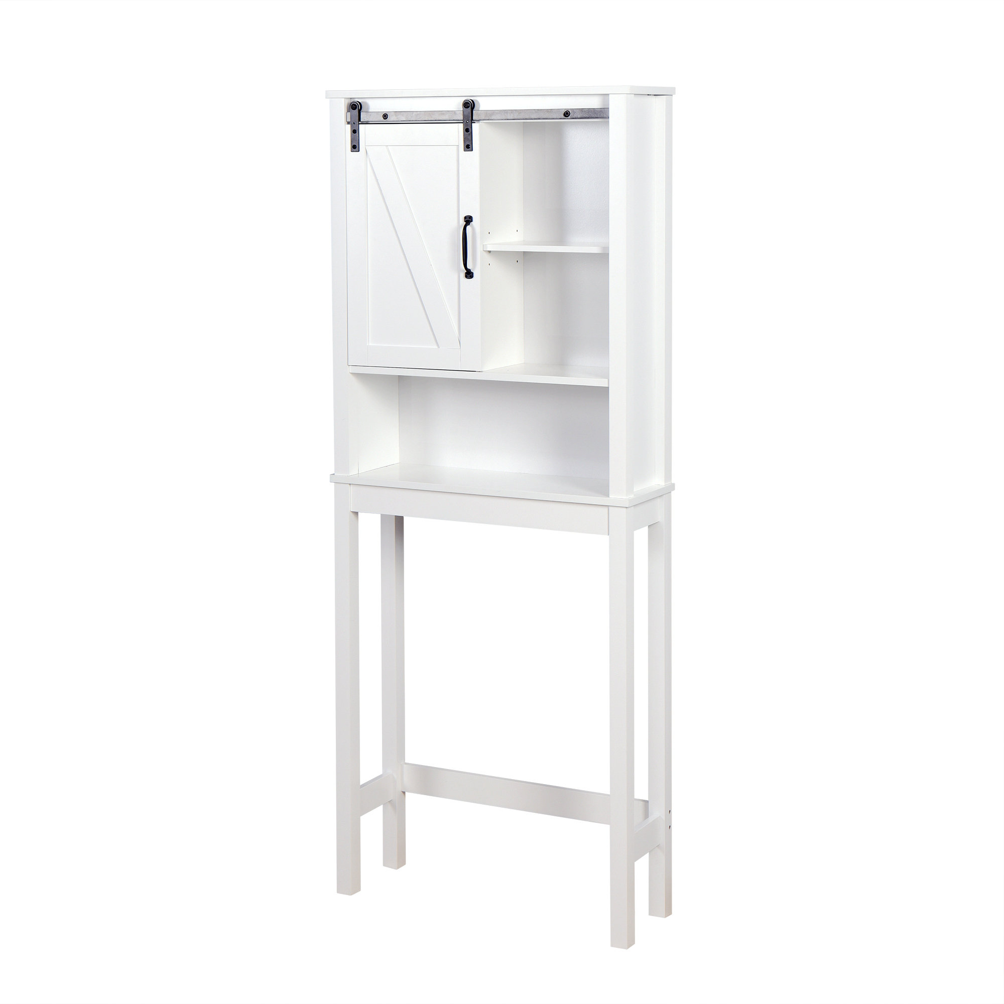 Gracie Oaks Frouwe Freestanding Over The Toilet Storage | Wayfair