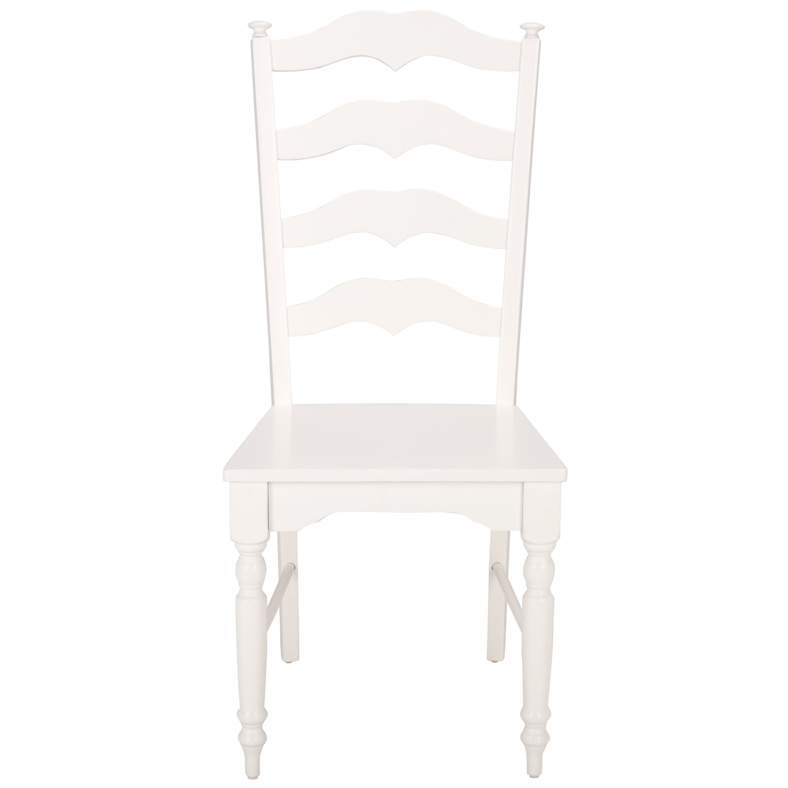 Visalia Ladder Back Dining Chair, White