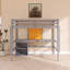 Lit mezzanine en bois avec tableau d'écriture-1060987375-1060987374