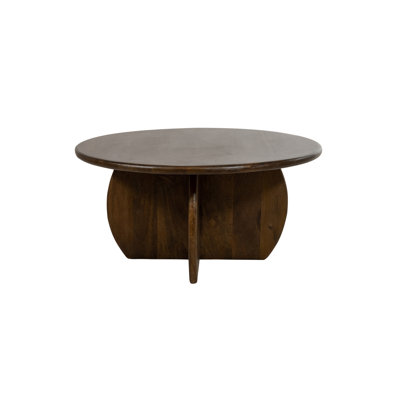 Coffee Table 80, Mango Brown Walnut - Belly Table Collection