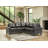 Gessner Sectional in Faux Leather-154811844