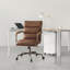 Fauteuil de conférence en cuir véritable Springtown-33391522