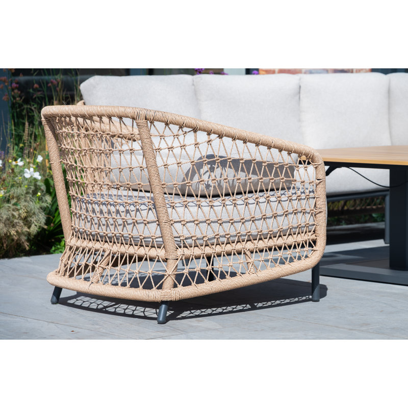 Peakdale Open Weave Mini Corner with Gas Adjust Table