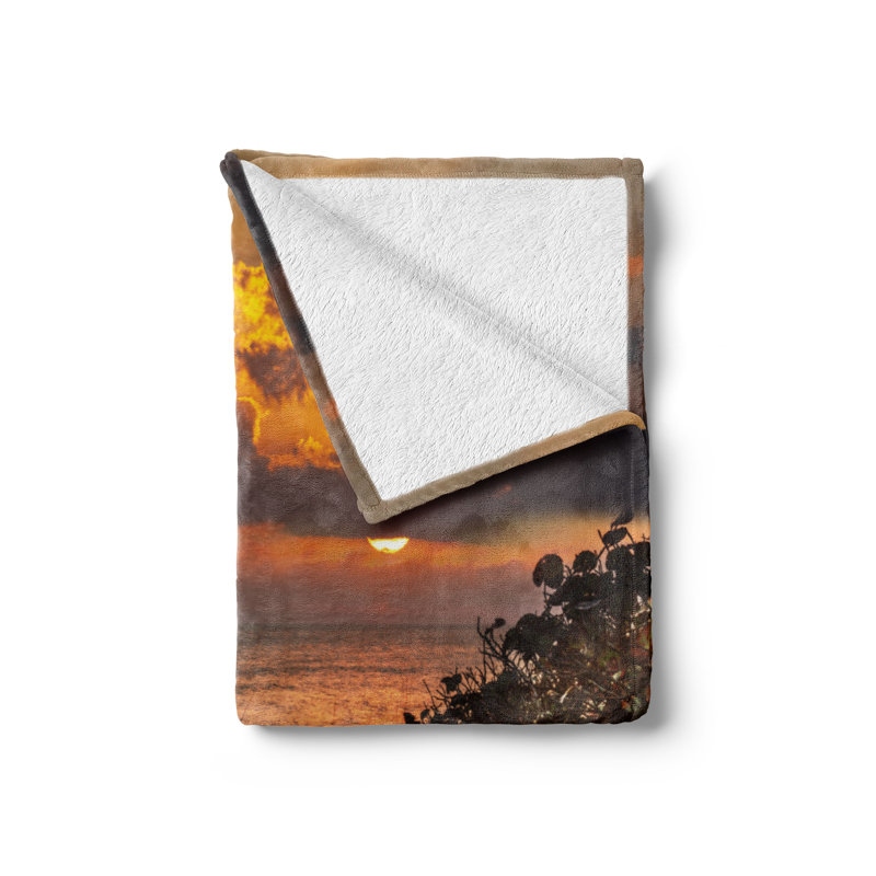 Hand Woven Throw Blanket, 50" x 60"
