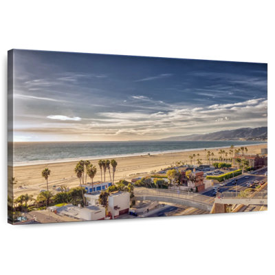 Gillard, côte de Santa Monica Beach