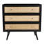 Commode en bois massif à 3 tiroirs l 33,5 po Analise-935436031