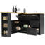 204cm Sideboard with Bar Hutch