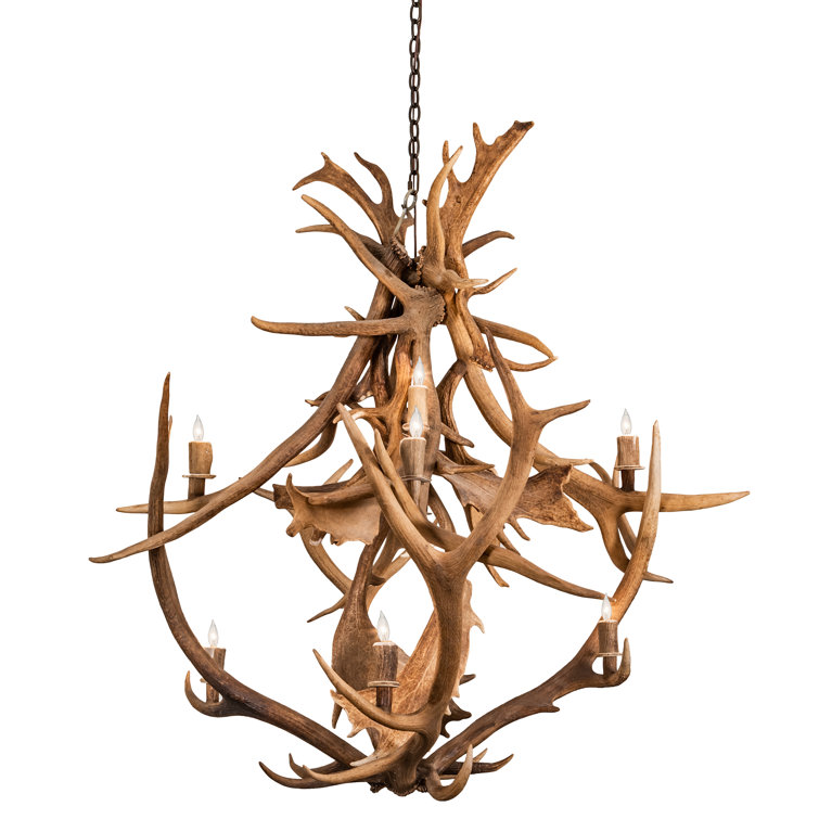 Rustic Lodge 10 - Light Chandelier