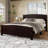 Queen Size Platform Bed, Solid Wood Platform Bed with Support Slats and Strong Structure, No Box Spring Needed, Espresso-1971586754-1971586755
