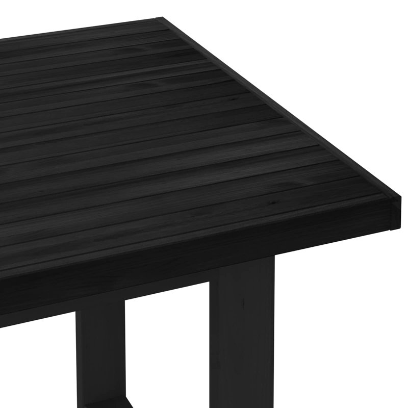 Solid Wood Base Dining Table