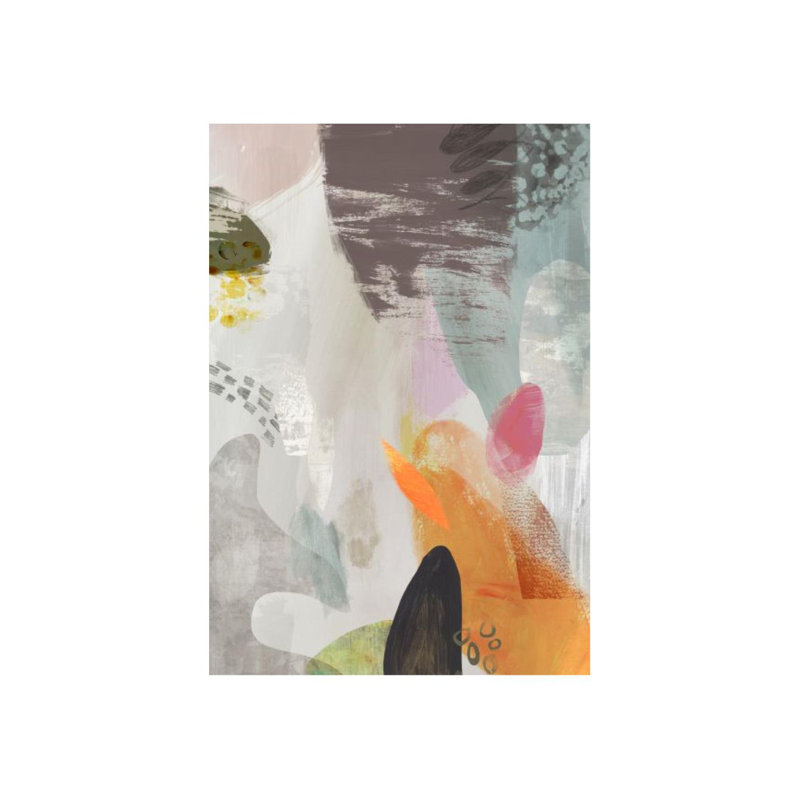 First Impression Print by Jean Kenna, Glass Coat, 58" H x 40" W