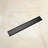 24 In.  Linear Shower Drain With Leveling Feet And Flange In Matte Black