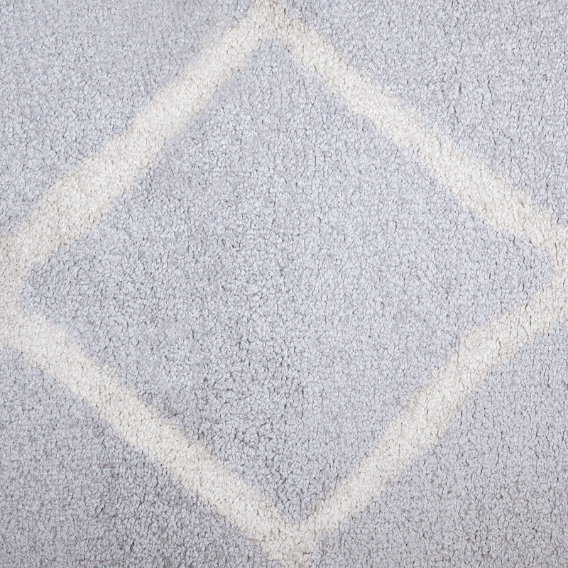 Tapis géométrique crème, Rectangle 5 pi 3 po x 7 pi 3 po