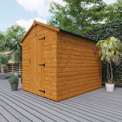 8x6w Tiger Shiplap Windowless Apex