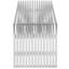 Banc en acier inoxydable Trino-1763422290