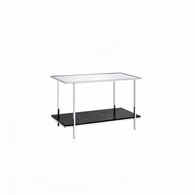 Faux Marble Console Table