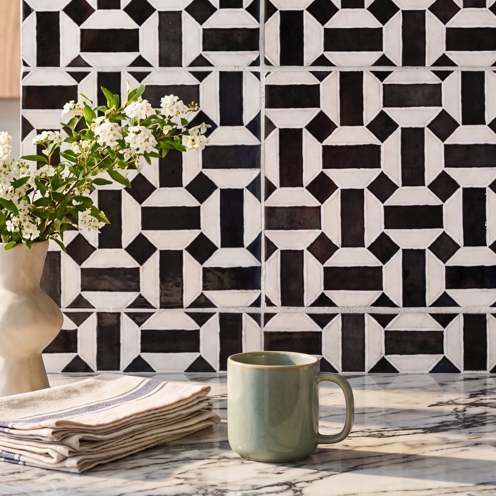 Cloe 5" x 5" Ceramic Tile