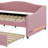 Upholstered Daybed With Light And Trundle-432381083