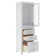 Esita Solid Wood Freestanding Linen Cabinet