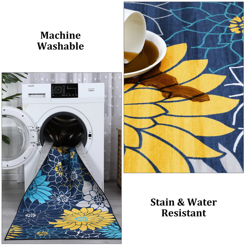 Tapis Namira avec envers antidérapant, Rectangle 5 pi x 7 pi