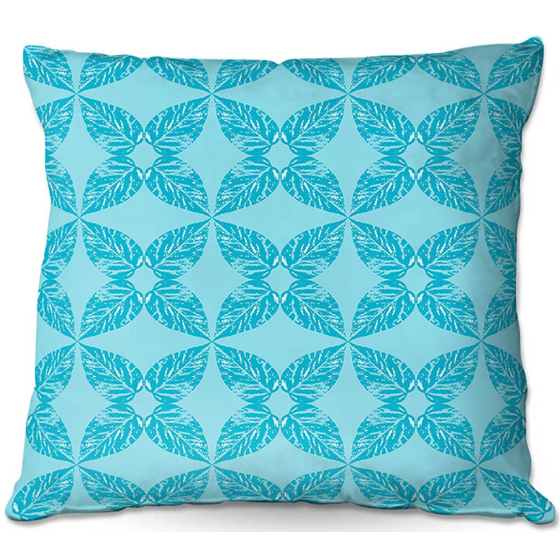 Floral Reversible Throw Pillow, 16" x 16"