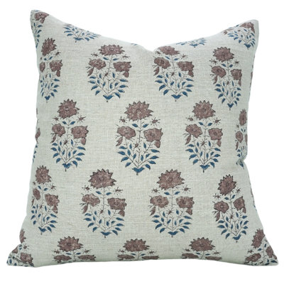 Fabdivine Accent Decorative thick Linen Pillowcase cushion, Lumbar (Mayra, )