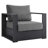 Modway Tahoe Outdoor Aluminum 4-piece Conversation Set with Coffee Table-67492250-67492251