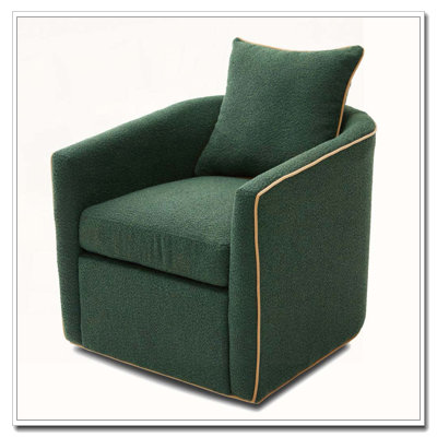 Fauteuil pivotant rembourré Fauteuil club