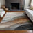 Machine Washable Indoor/Outdoor Segin ACN1176 Khaki Rug-109514552