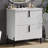 Brinlo 30" Freestanding Bathroom Vanity With Fluted Drawer Fronts And Ceramic Sink-115192317