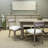 Embla Linen Upholstered Oak Side Chair
