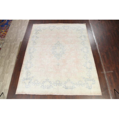 Muted Distressed  Traditional Area Rug 10x12