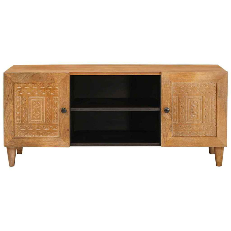 TV Stand, Light Brown