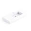Lavabo vasque rectangulaire pour salle de bain, 48,14 pouces, surface solide, blanc mat, design moderne et facile d'entretien