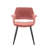 Shelton Velvet Dining Chair with Metal Legs-1594125534