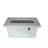 Concrete Outdoor Fire Pit With Propane/natural Gas, 24'' H, 50000 , Gray Modern Finish H Table, Rustproof, Look