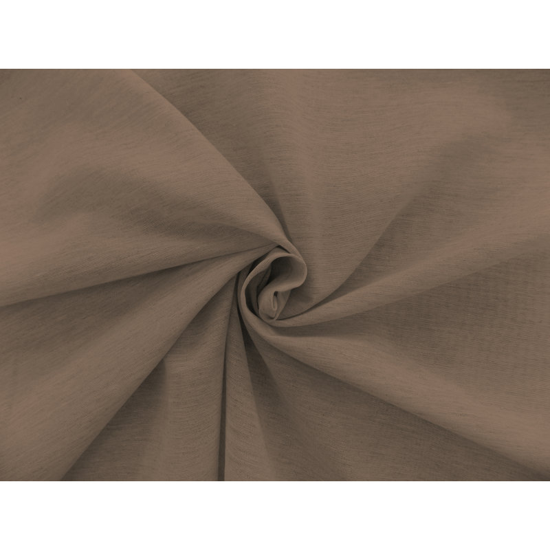 Peck Eyelet Room Darkening Single Curtain, Brown, 142cm Width x 220cm Drop