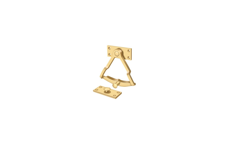 Latch/Catch/Bolt, PVD Polished Brass