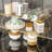 Rustproof Foldable Gold Metal Wire Kitchen Cabinet Storage Rack