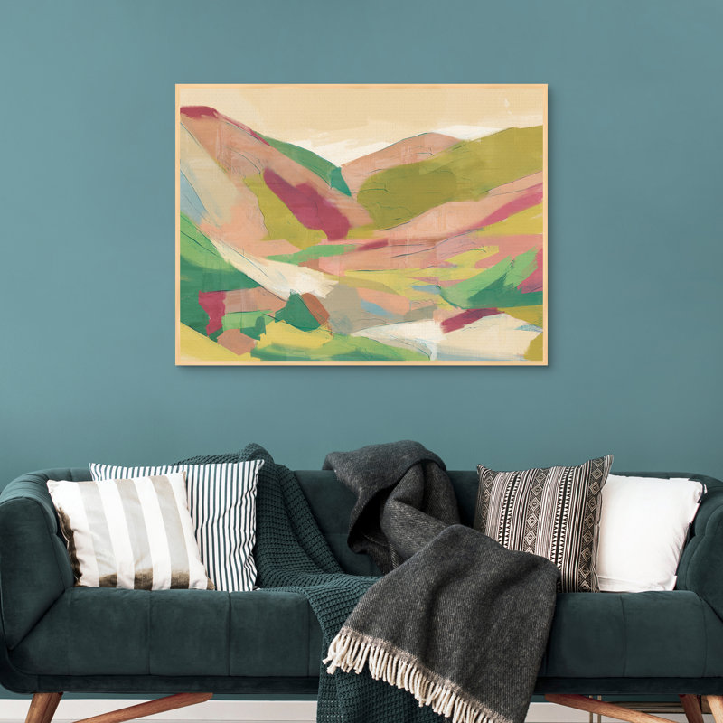 «Thick Paint» par Willowbrook, art mural encadré