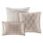 King Chenille Comforter - Taupe 7 Piece Luxury Ensemble Bedding