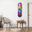 Peinture décorative en verre trempé
