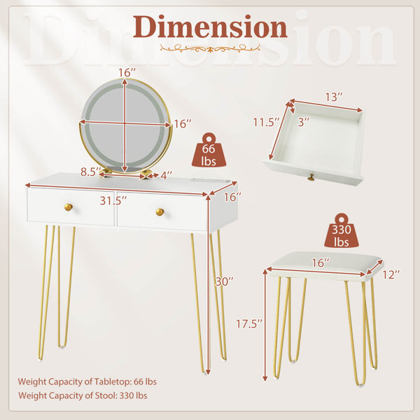 Dimensions du produit