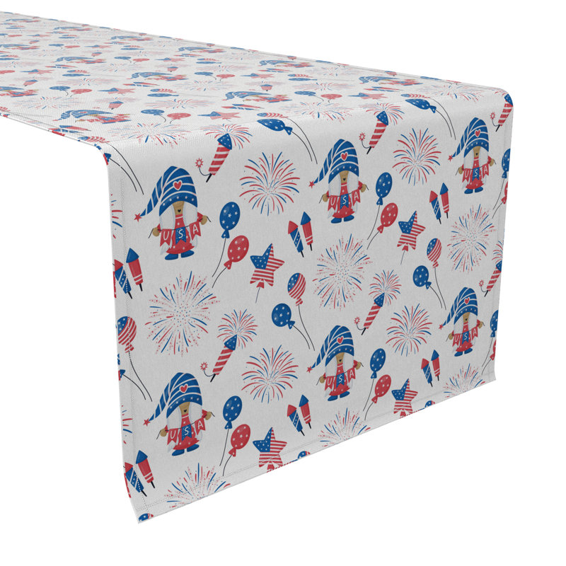 Rectangular Cotton Twill Table Runner