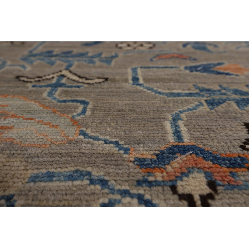 Vegetable Dye Oushak Turkish Large Rug 10x14