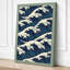 Rhythmic Waves Japandi - Wrapped Canvas-523139205-523139210